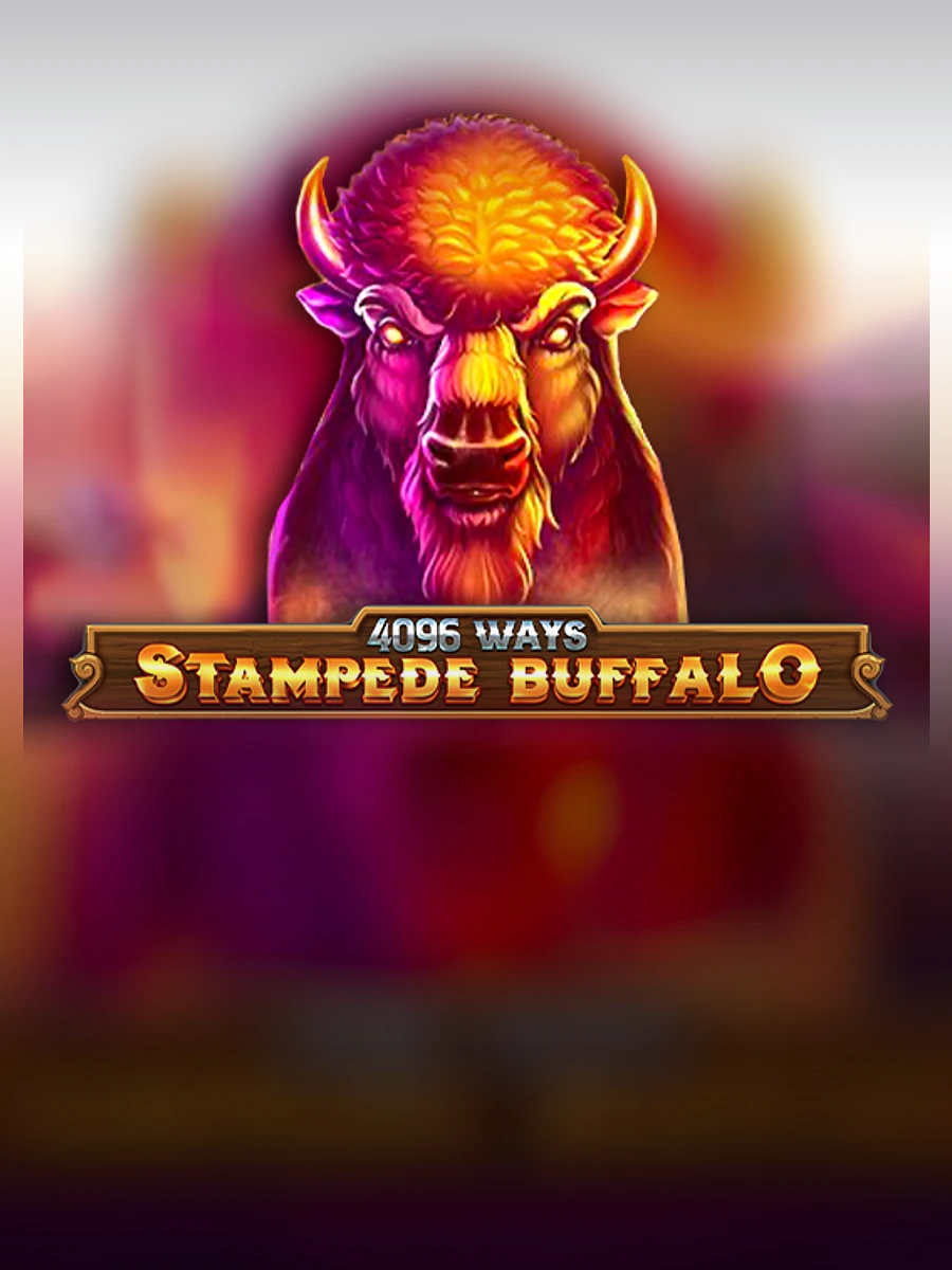 Stampede Buffalo: 4096 Ways slot artwork