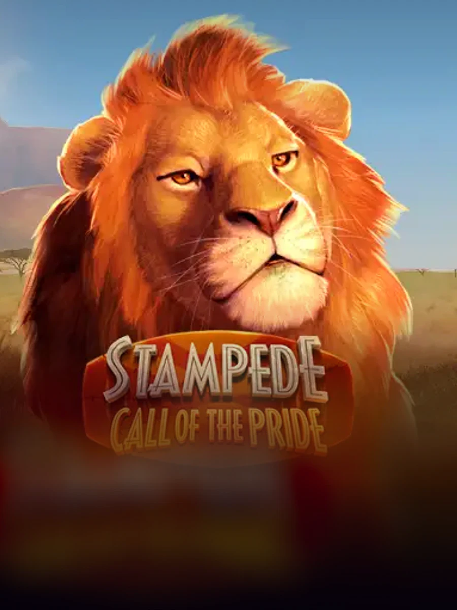Stampede: Call of the Pride slot artwork