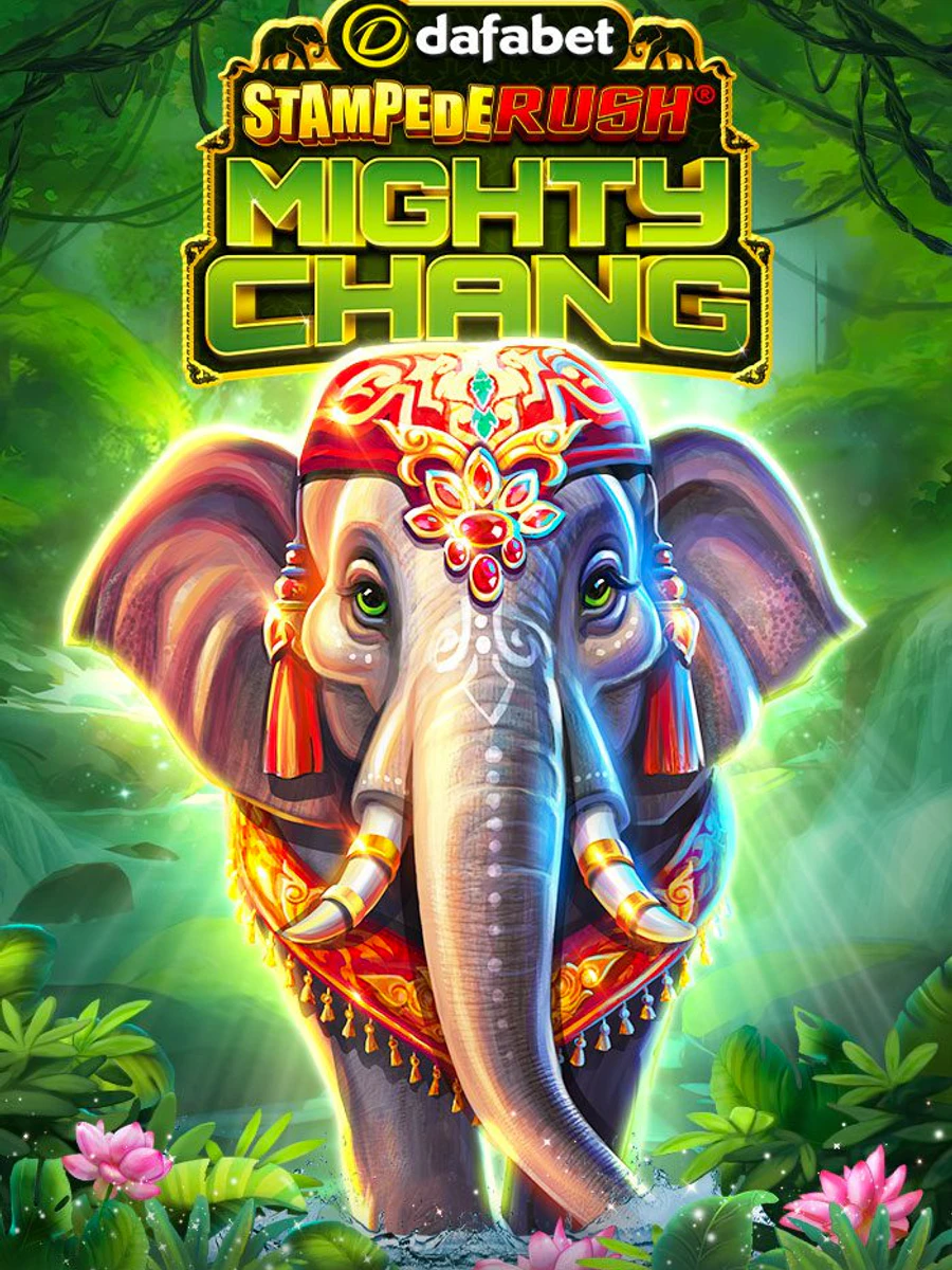 Stampede Rush Mighty Chang slot artwork