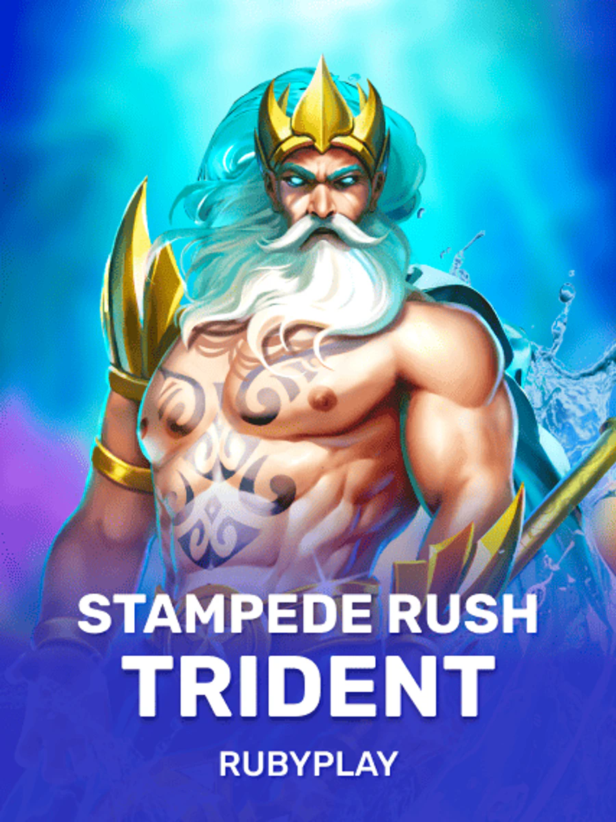 Stampede Rush Trident slot artwork