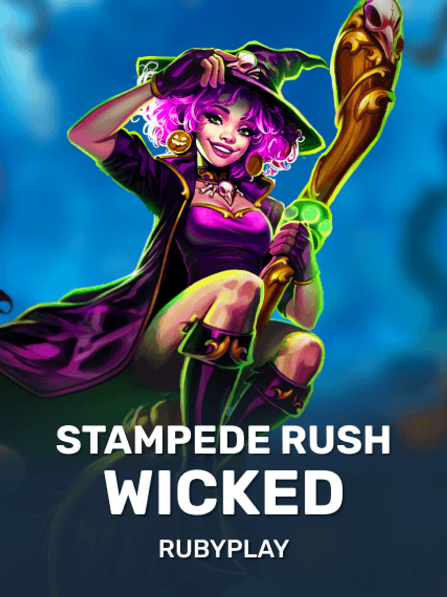 Stampede Rush Wicked slot artwork