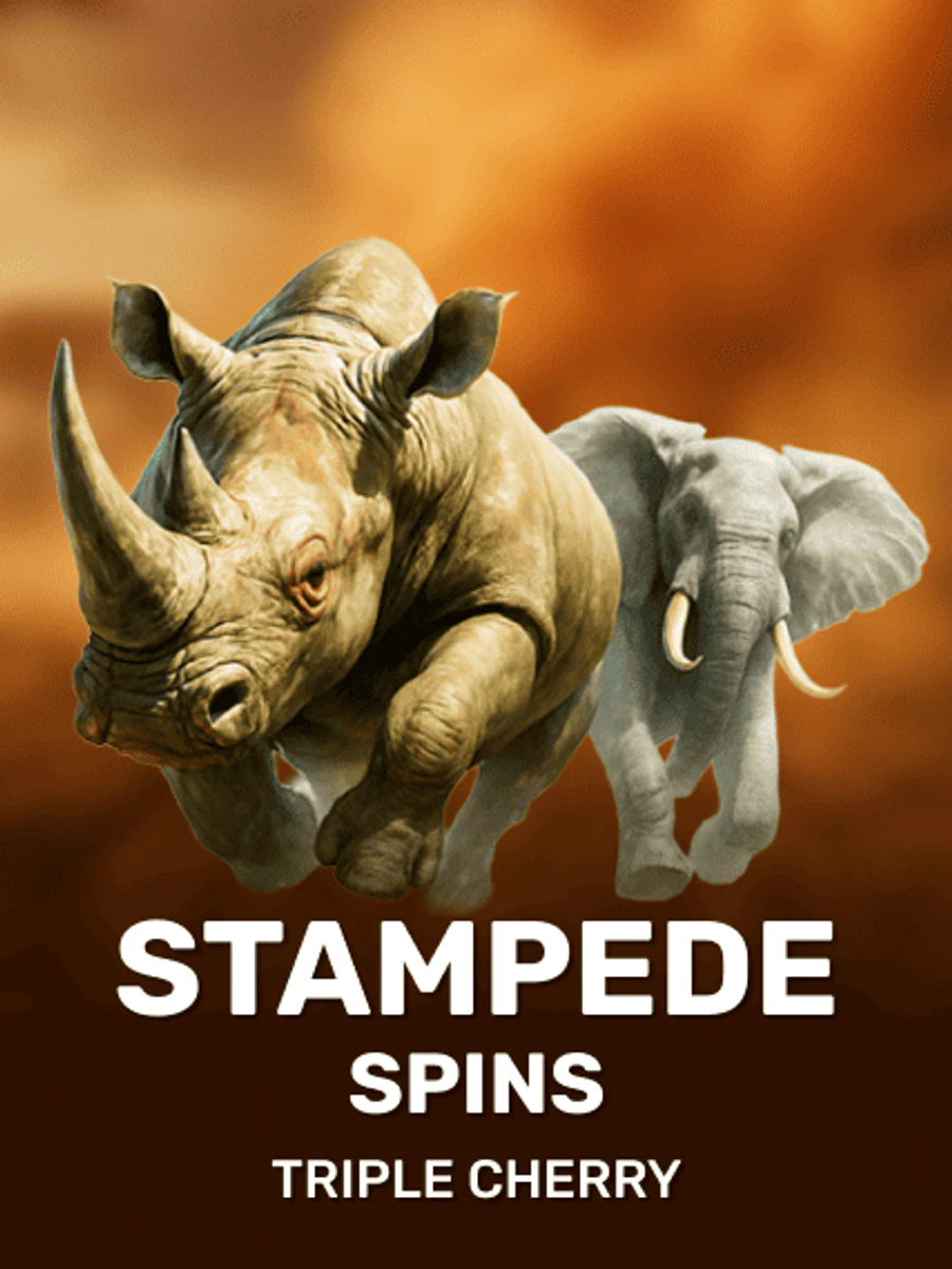 Stampede Spins slot artwork