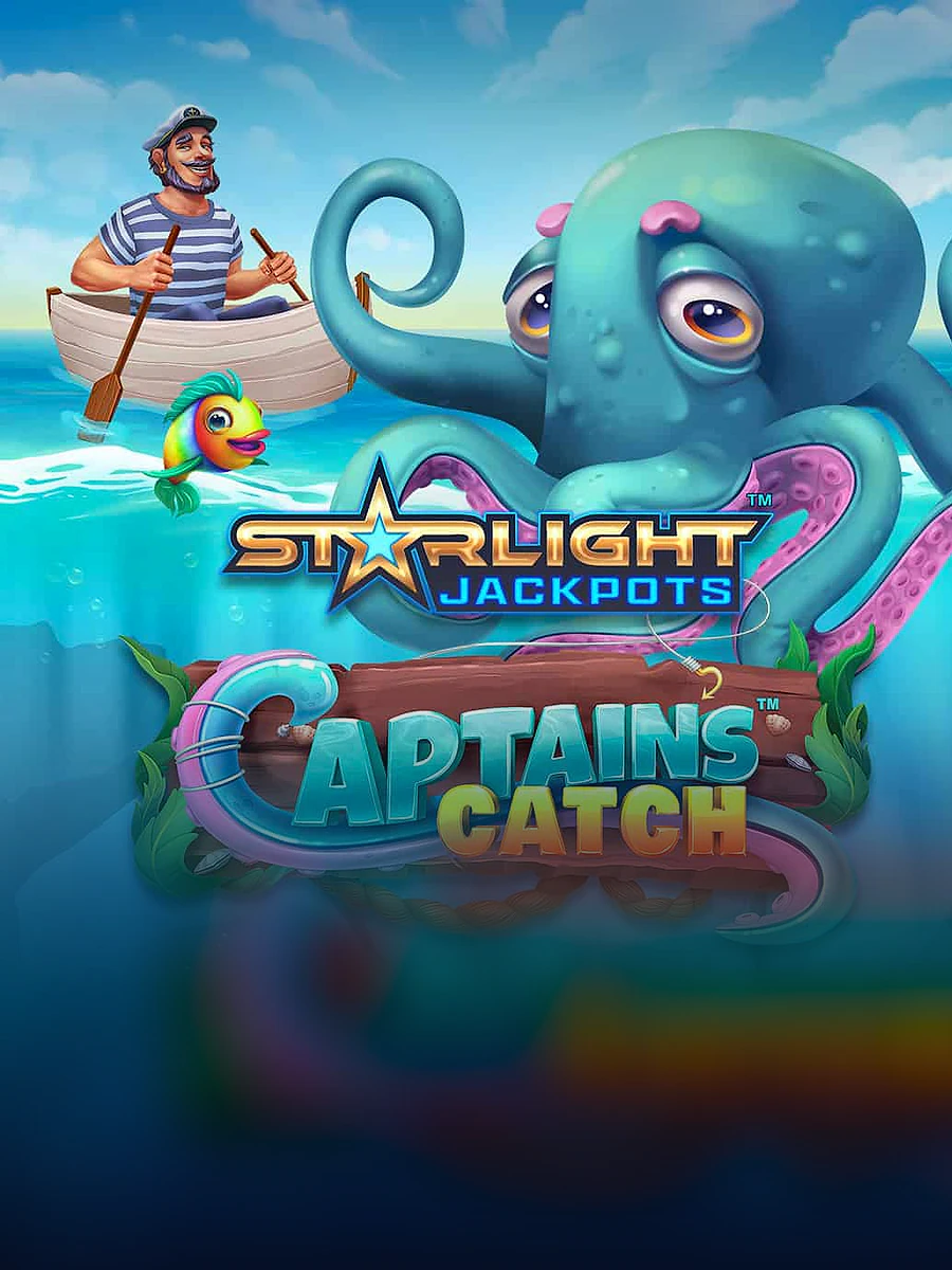 Starlight Jackpots Captain's Catch slot artwork