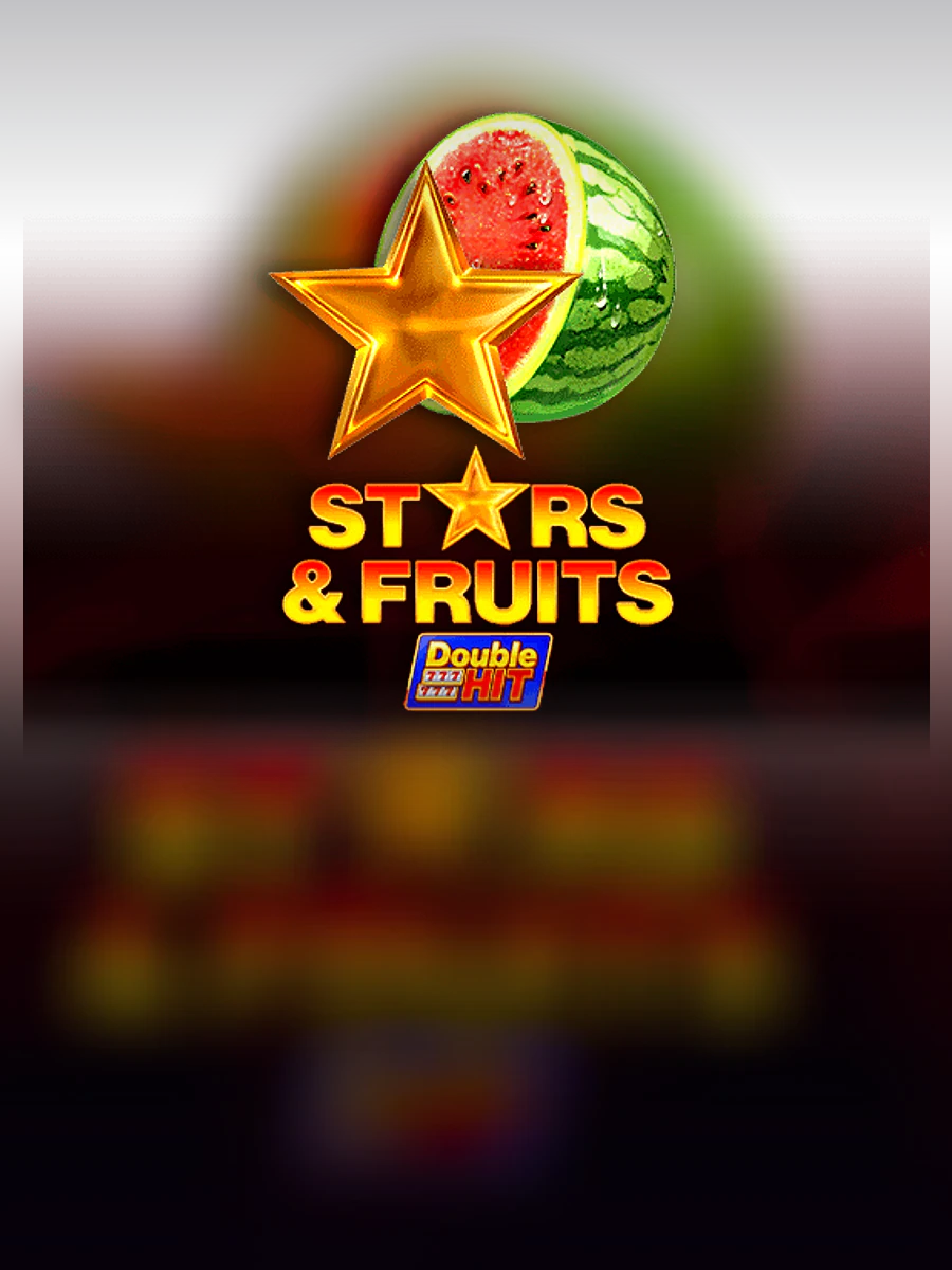Stars & Fruits Double Hit slot artwork