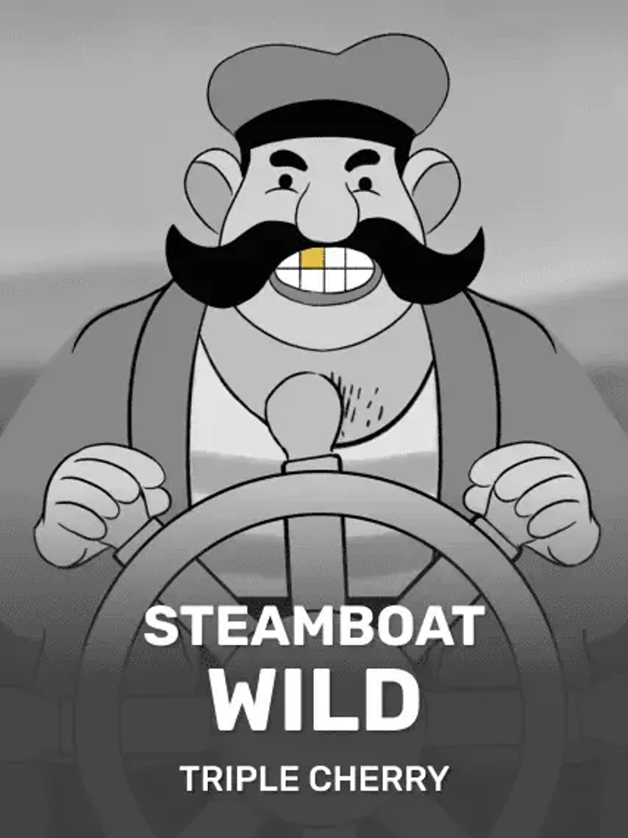 Steamboat Wild slot artwork