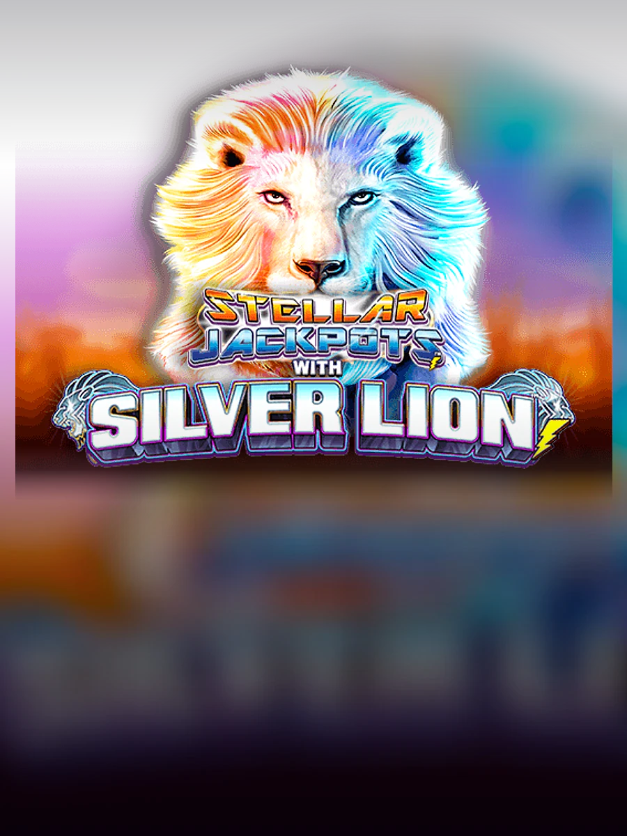 Stellar Jackpots with Silver Lion slot artwork