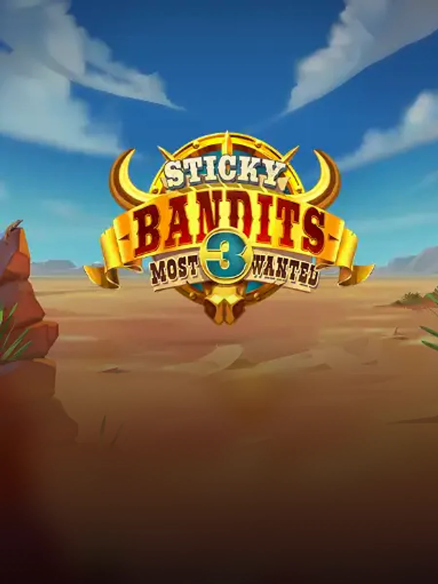 Sticky Bandits 3 Most Wanted slot artwork