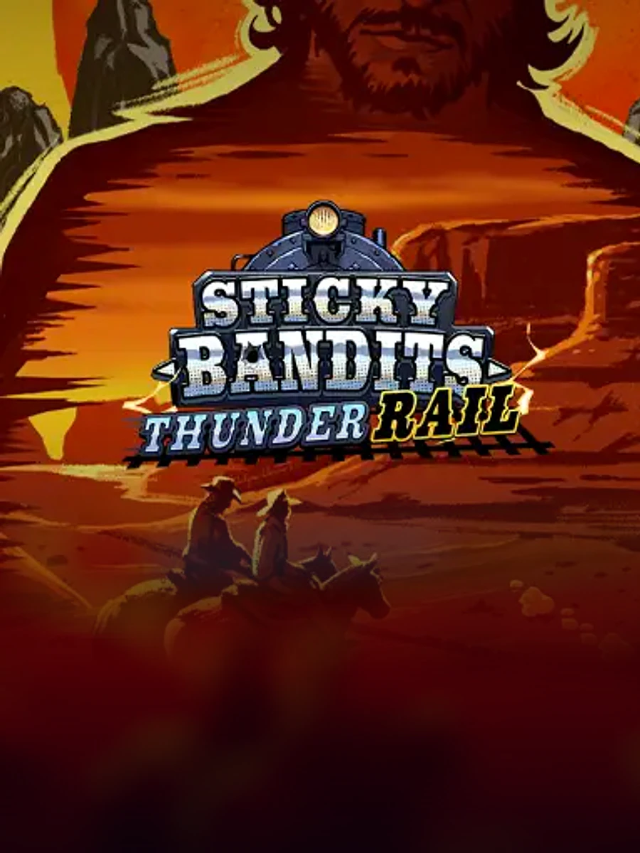 Sticky Bandits Thunder Rail slot artwork