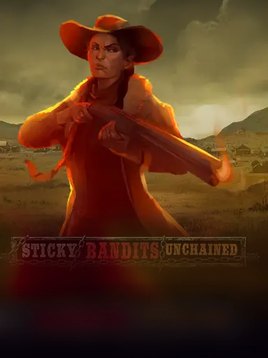Sticky Bandits Unchained slot artwork