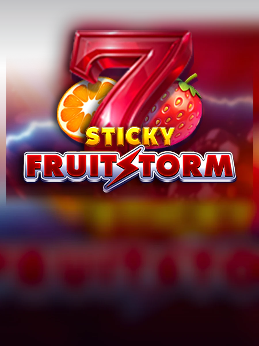 Sticky Fruitstorm slot artwork