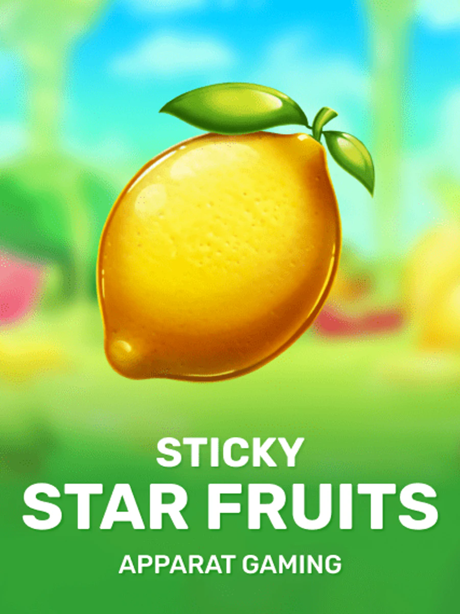 Sticky Star Fruits slot artwork