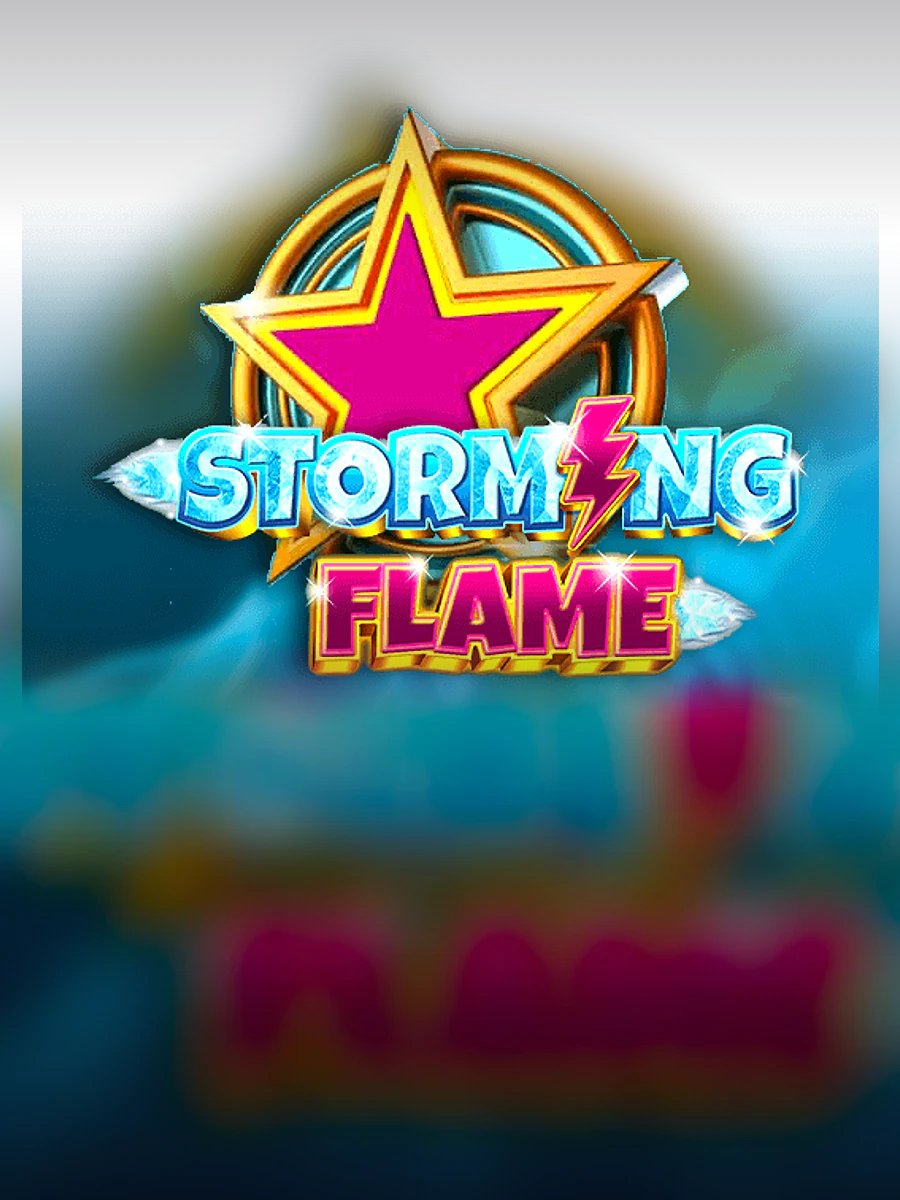 Storming Flame slot artwork