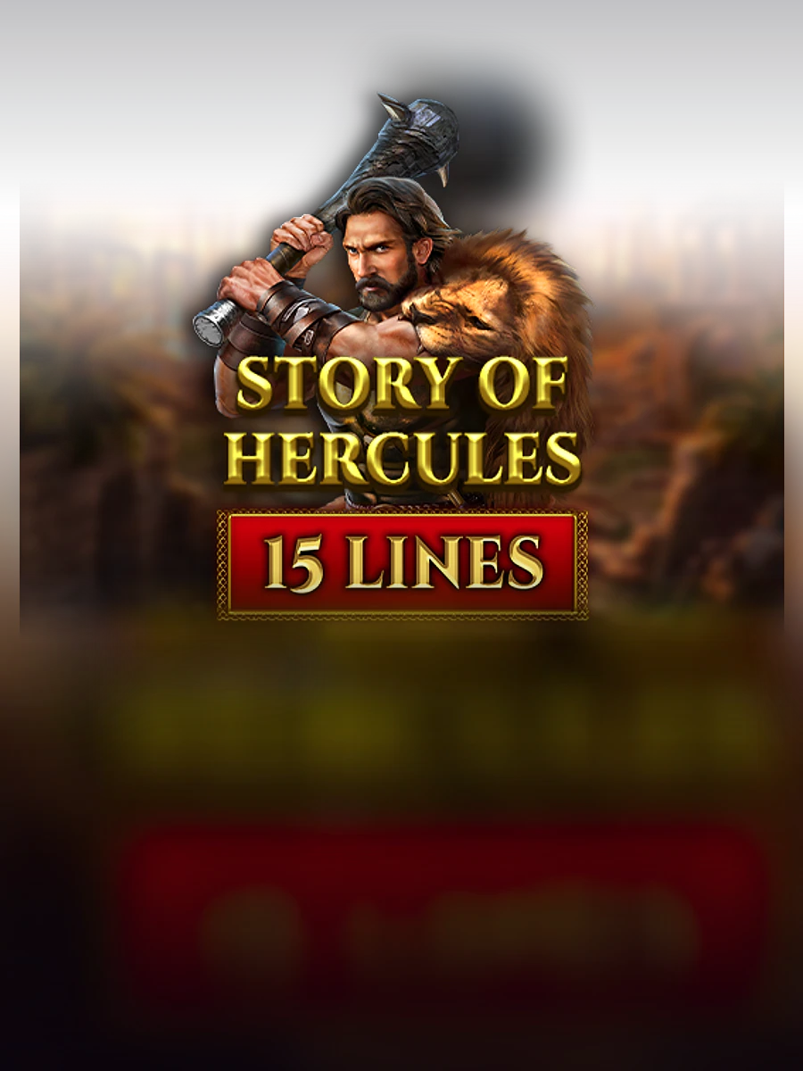 Story of Hercules 15 lines casino game artwork