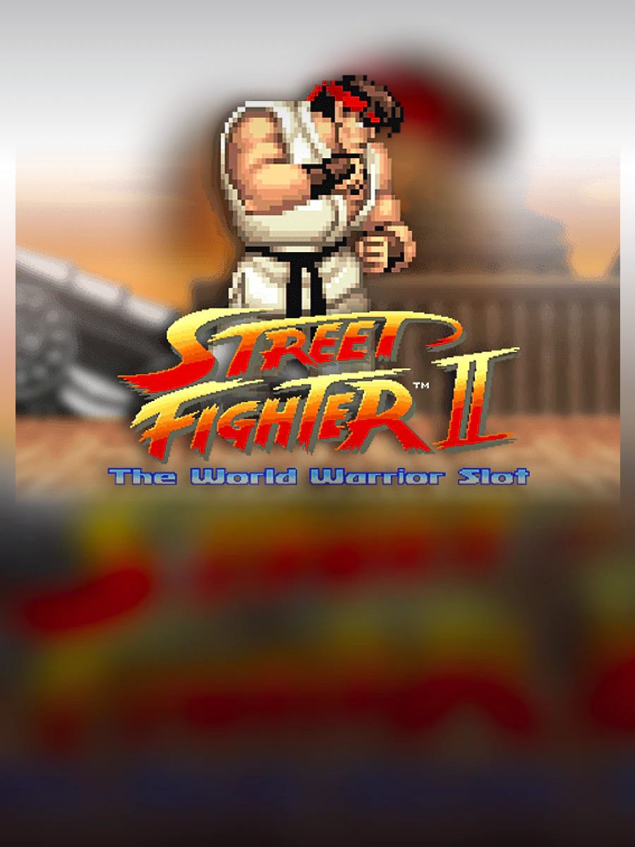 Street Fighter II (NetEnt) slot artwork