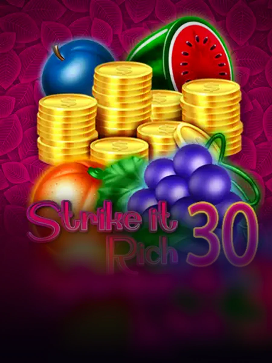 Strike it Rich 30 casino game artwork