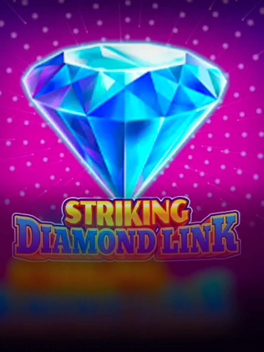 Striking Diamond Link: Running Wins casino game artwork