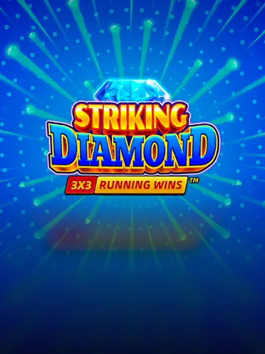 Striking Diamond: Runing Wins casino game artwork