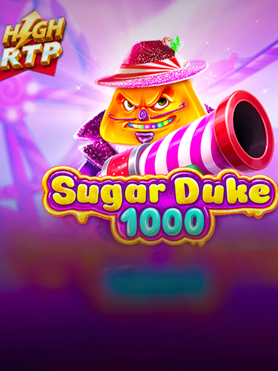 Sugar Duke 1000 High RTP slot artwork
