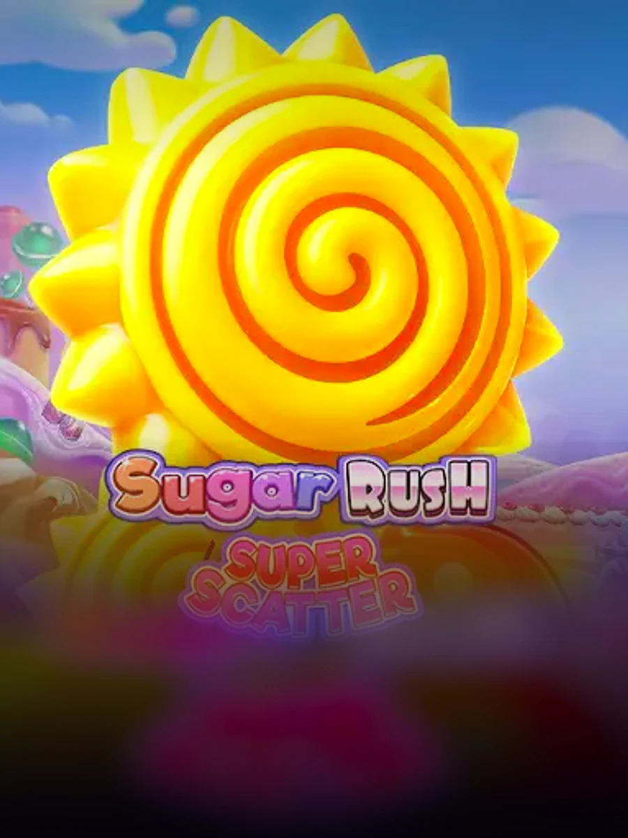 Sugar Rush Super Scatter slot artwork