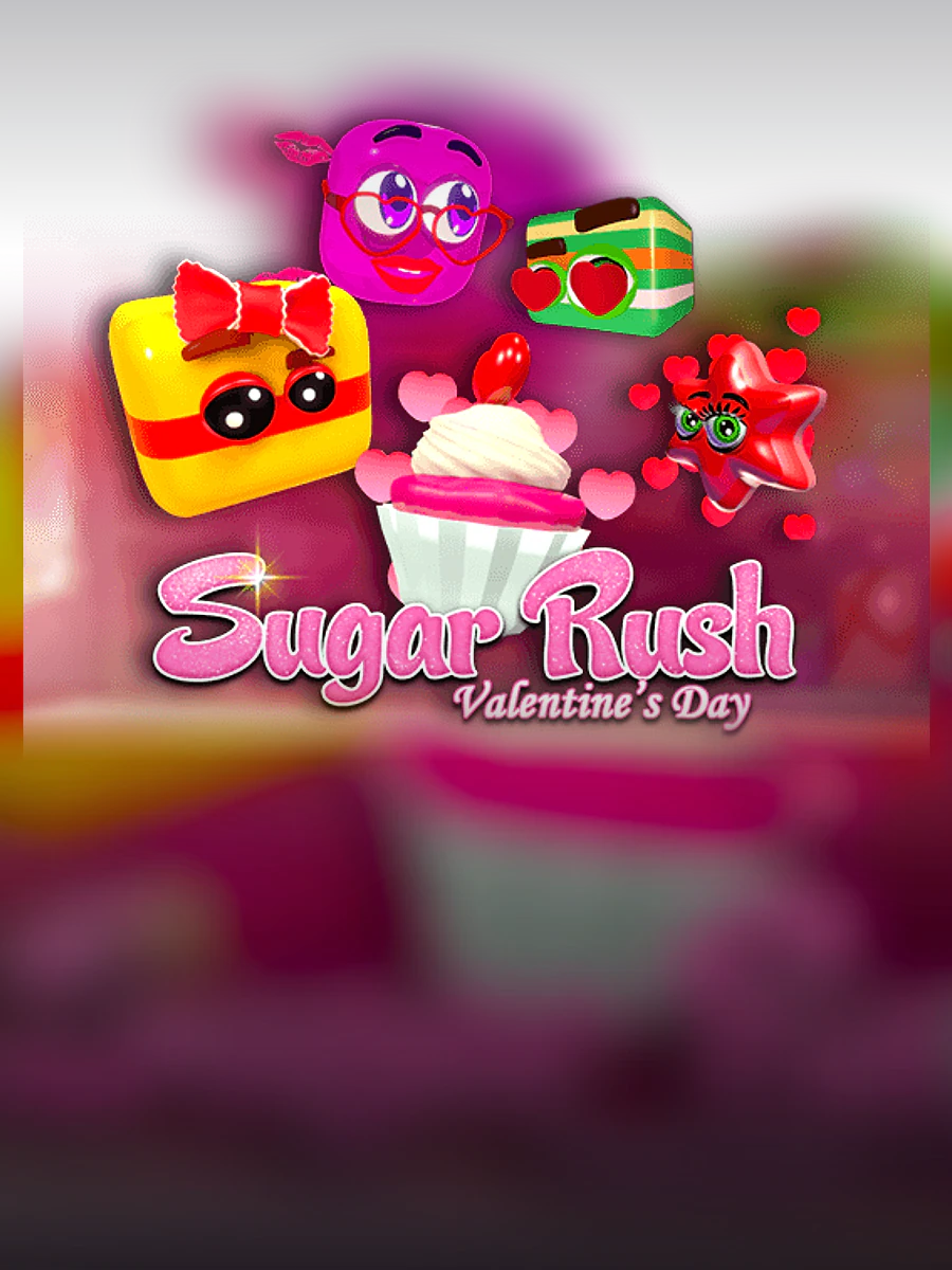 Sugar Rush Valentine's Day slot artwork