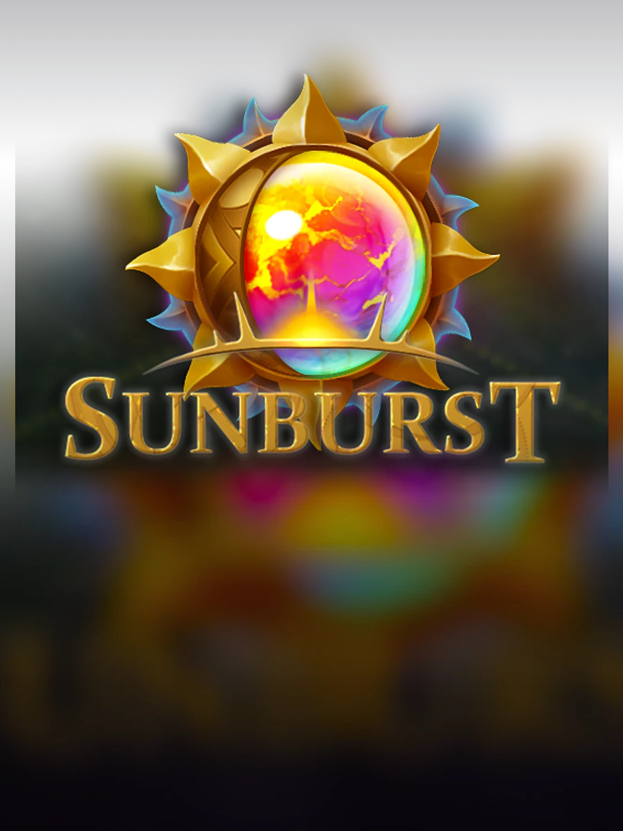Sunburst slot artwork