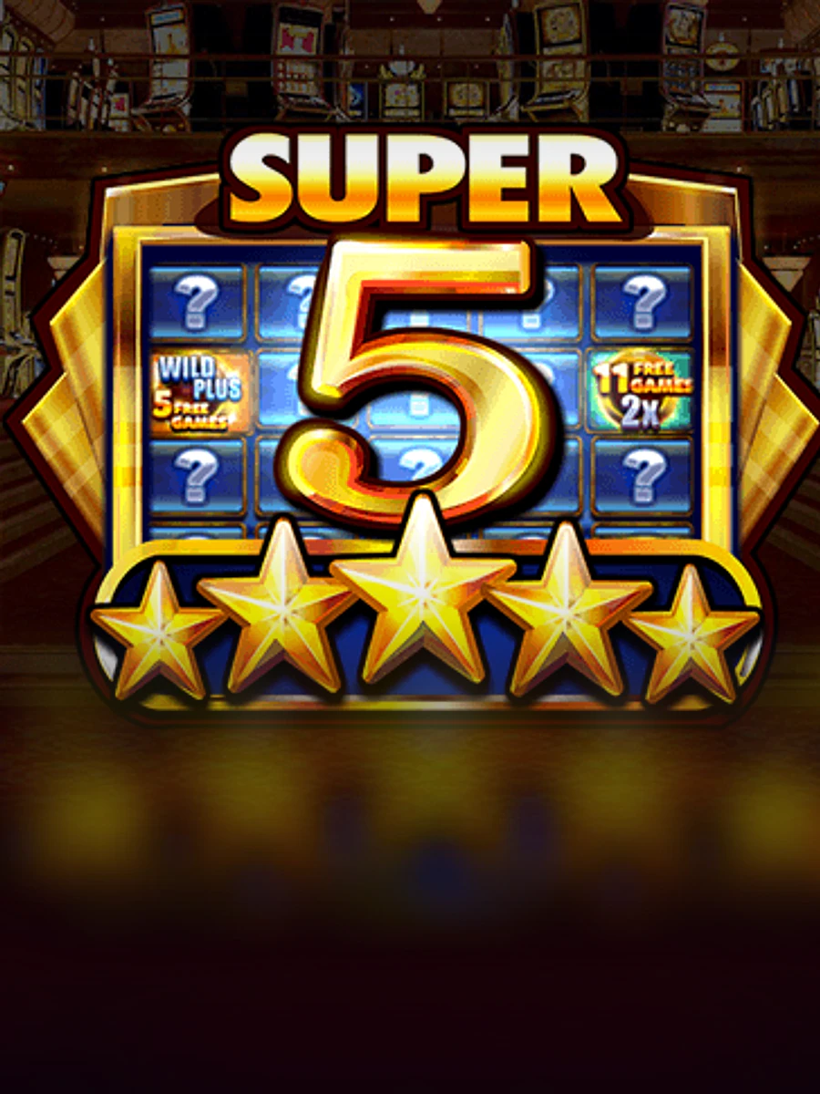 Super 5 Stars slot artwork