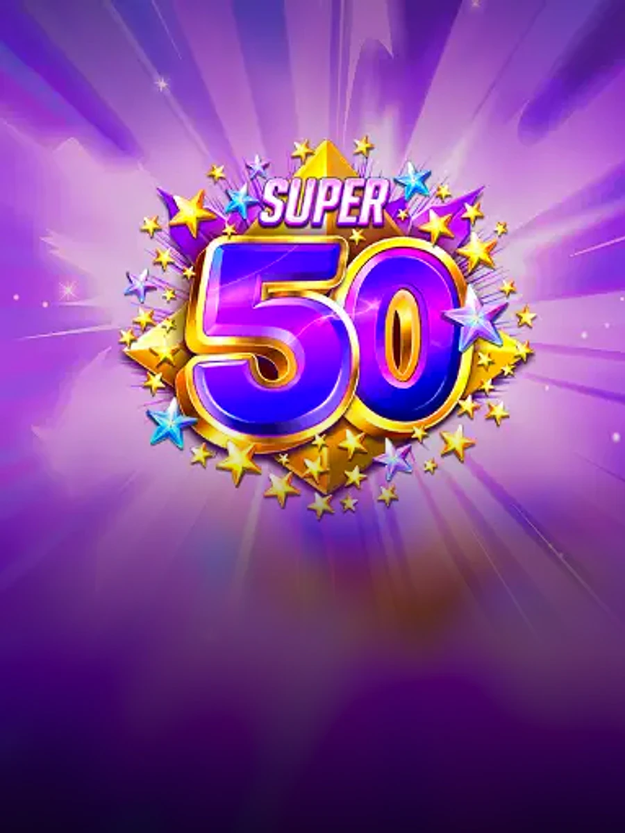 Super 50 Stars slot artwork