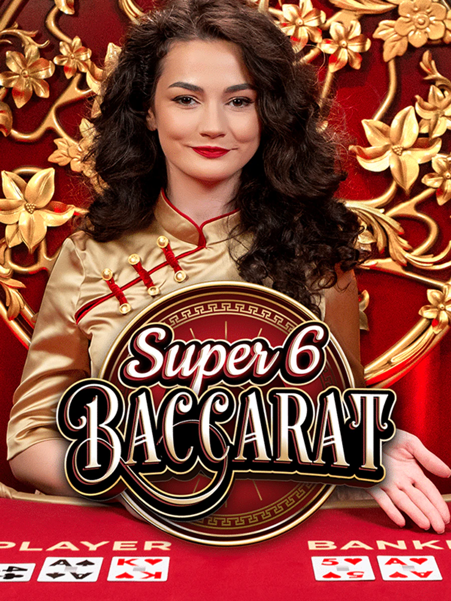 Super 6 Baccarat casino game artwork