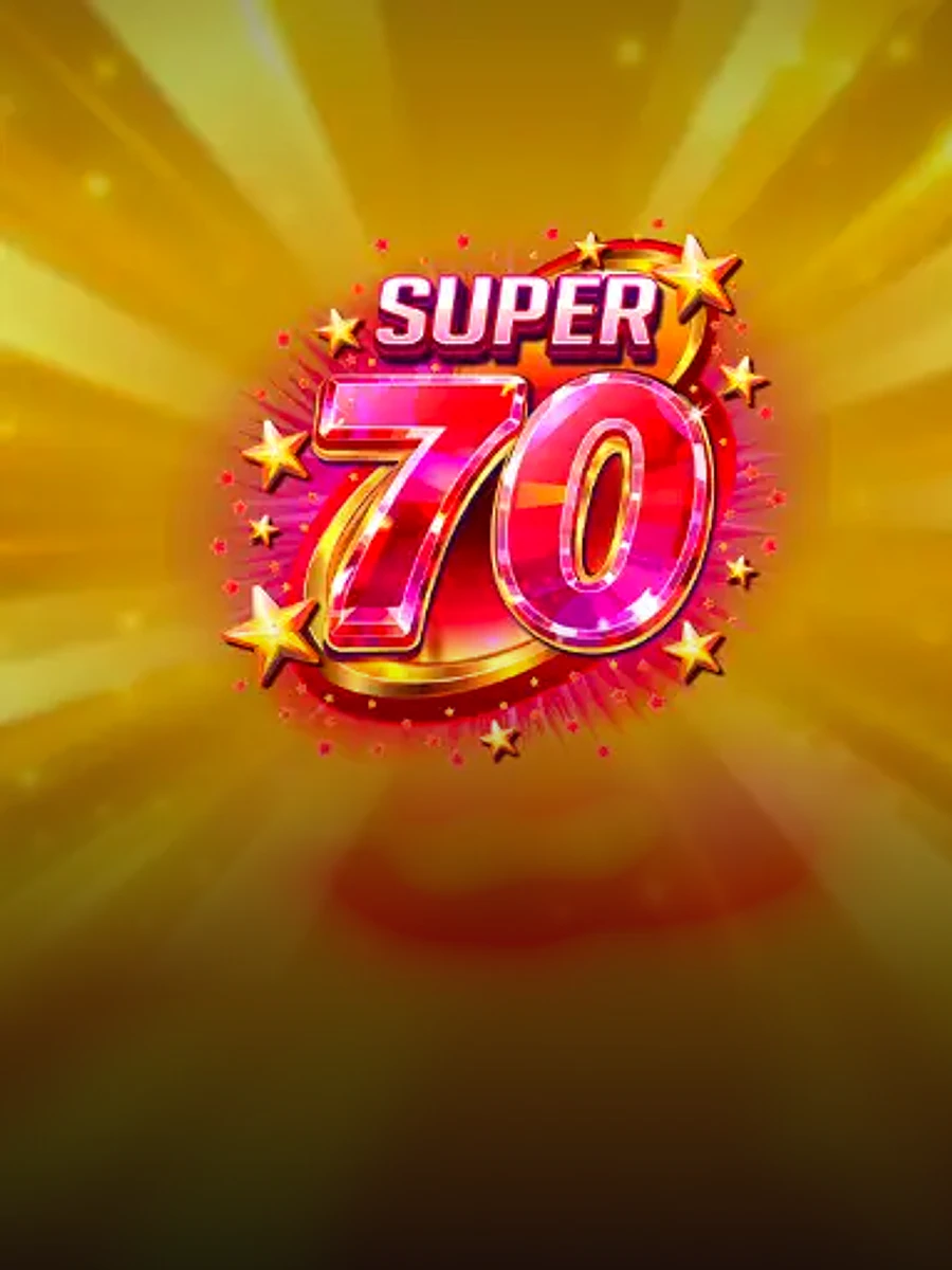 Super 70 Stars slot artwork