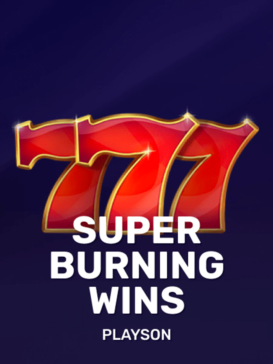 Super Burning Wins slot artwork