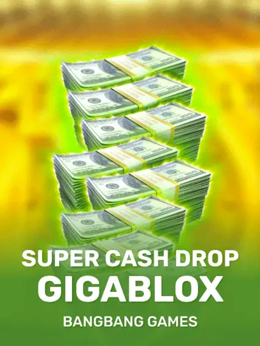 Super Cash Drop Gigablox slot artwork