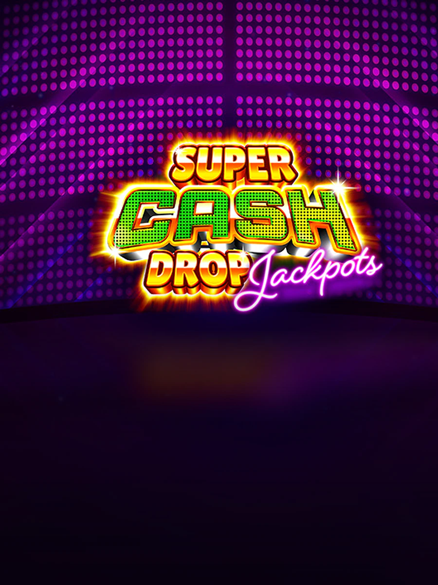 Super Cash Drop Jackpots slot artwork