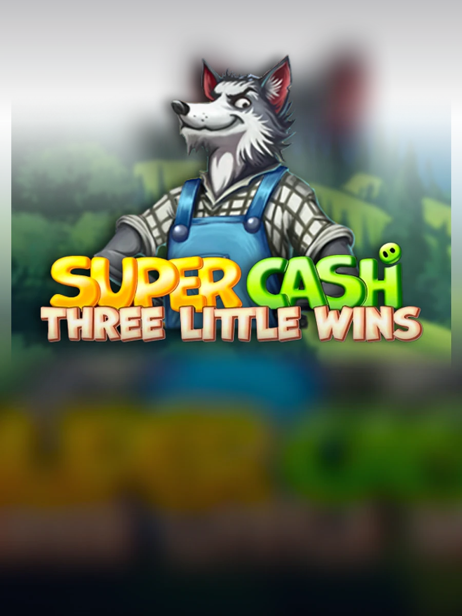 Super Cash: Three Little Wins slot artwork