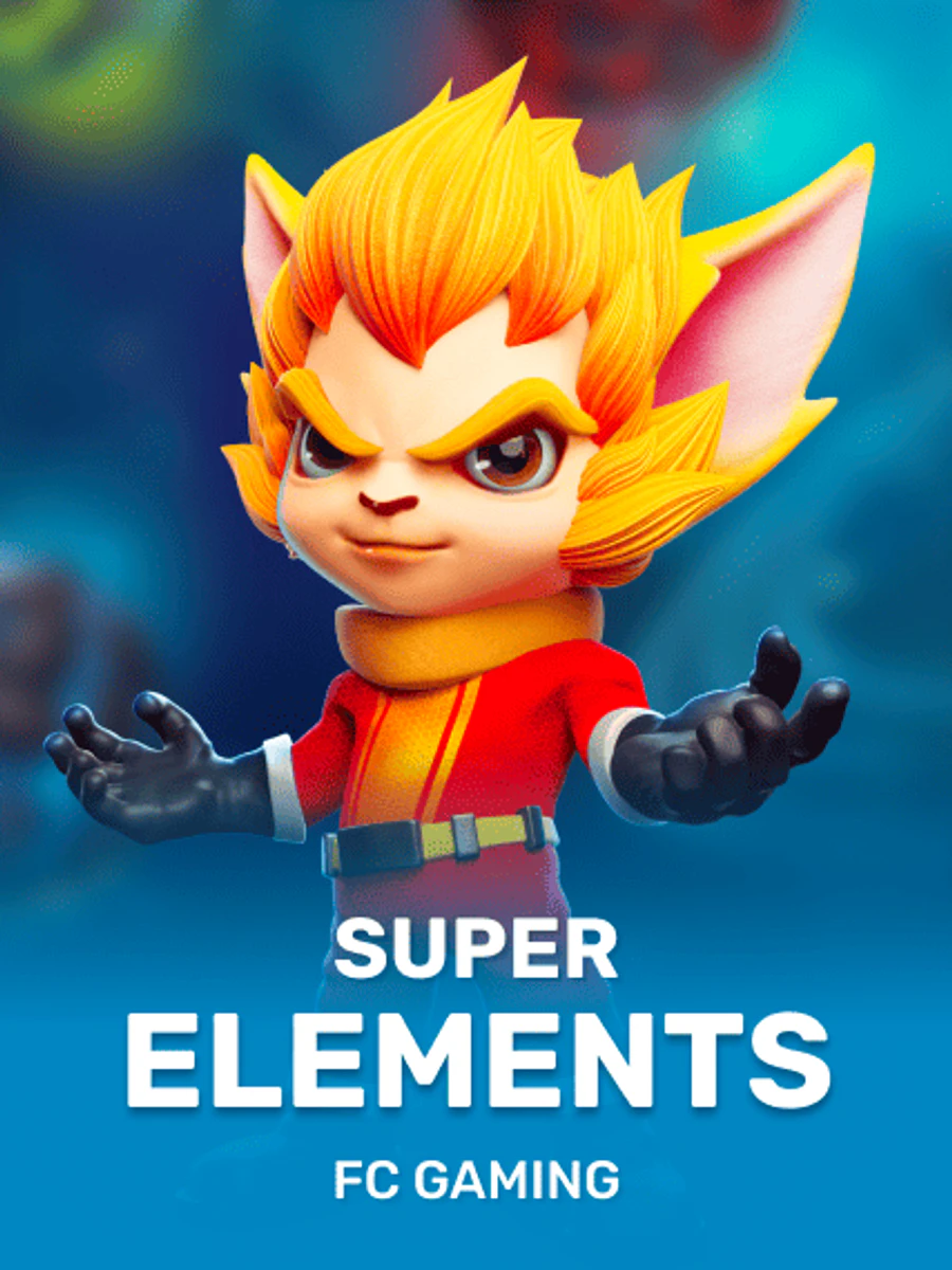 Super Elements slot artwork