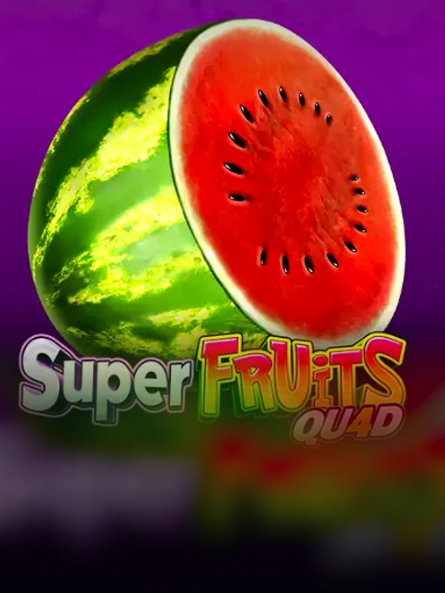 Super Fruits Quad slot artwork