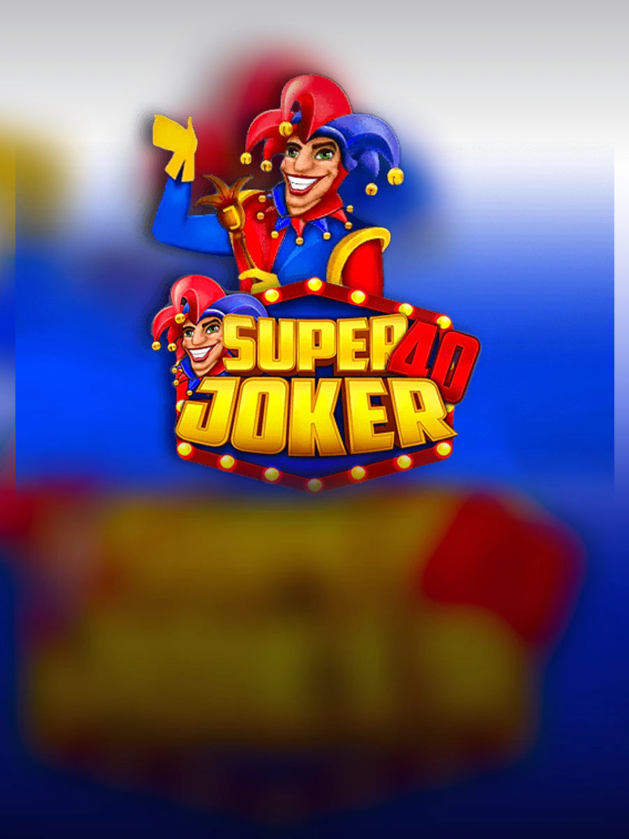 Super Joker 40 slot artwork