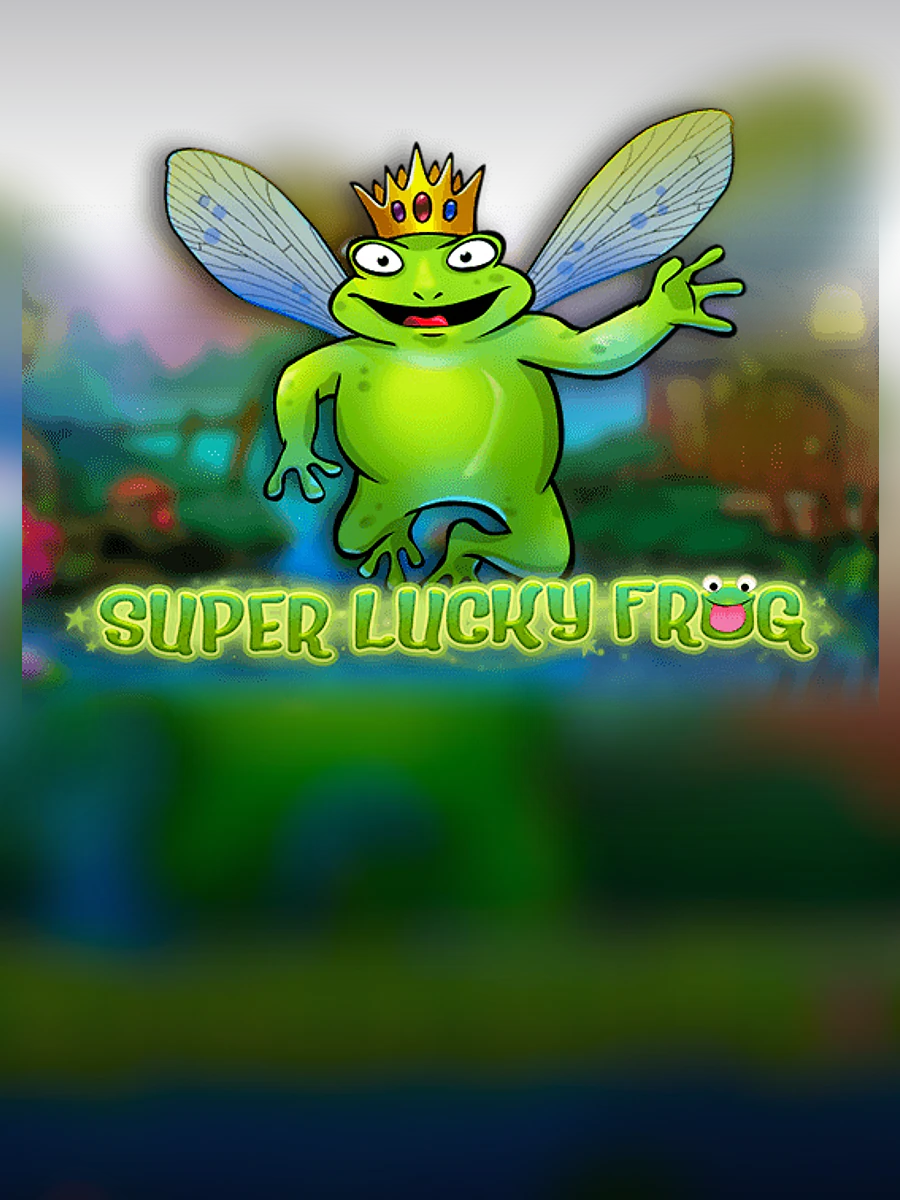 Super Lucky Frog slot artwork