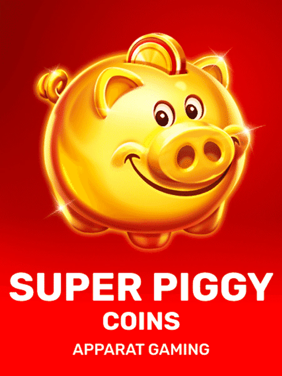 Super Piggy Coins casino game artwork