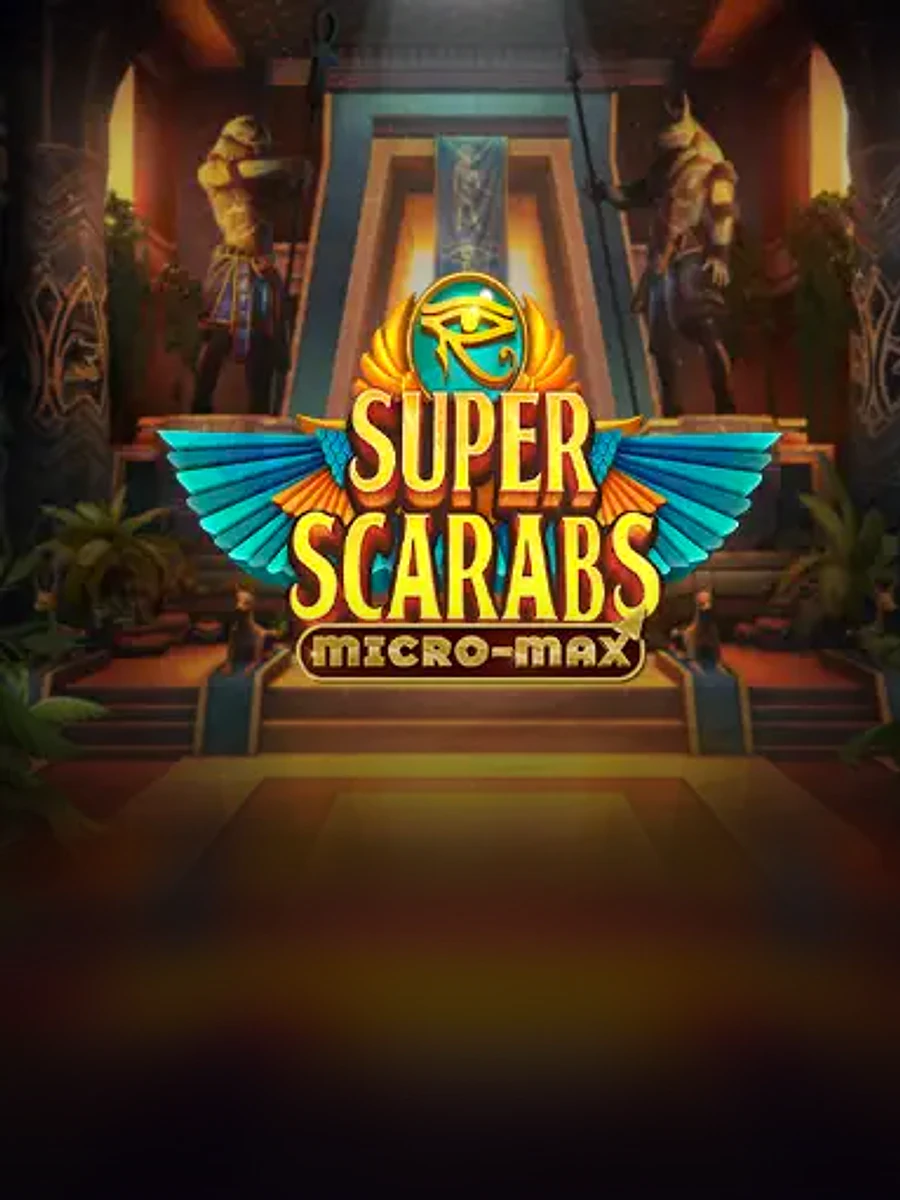 Super Scarabs Micro-Max slot artwork