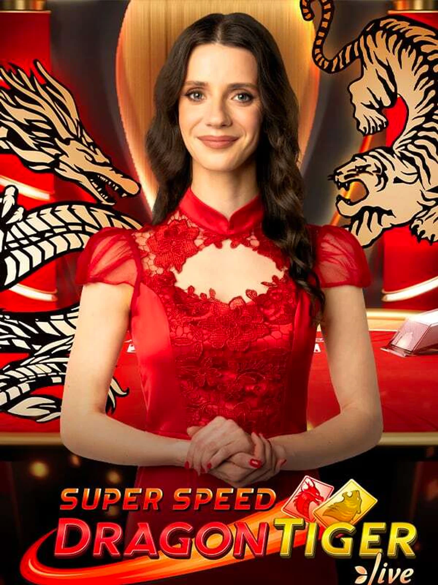 Super Speed Dragon Tiger casino game artwork