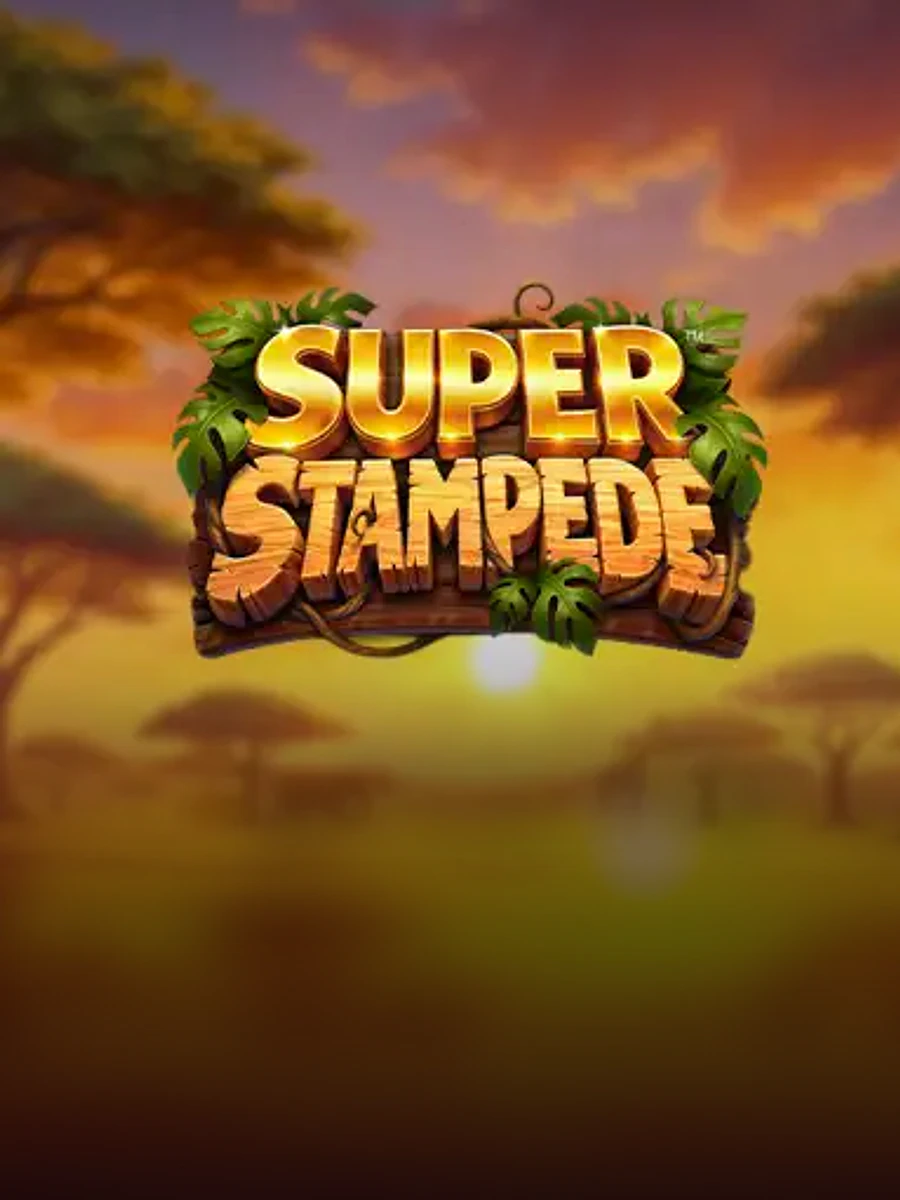 Super Stampede TM slot artwork