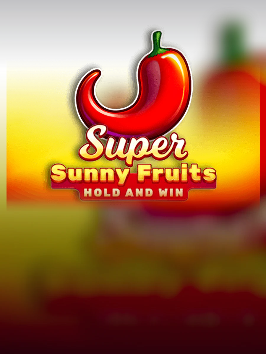Super Sunny Fruits slot artwork