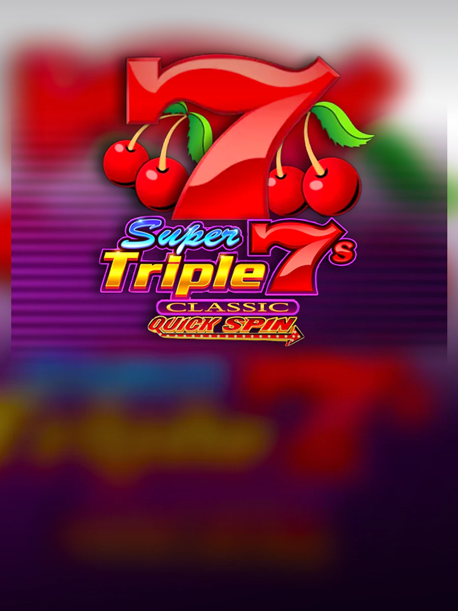 Super Triple 7s Classic slot artwork