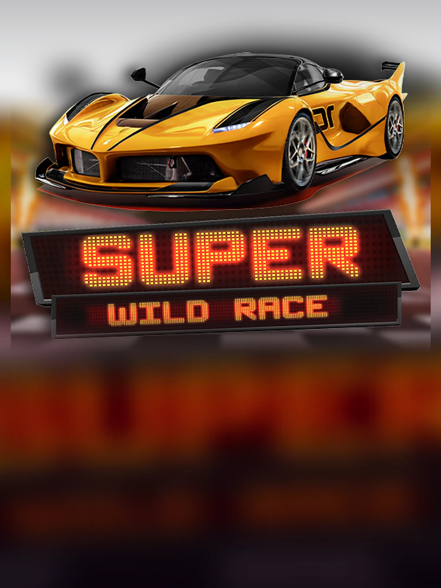 Super Wild Race slot artwork