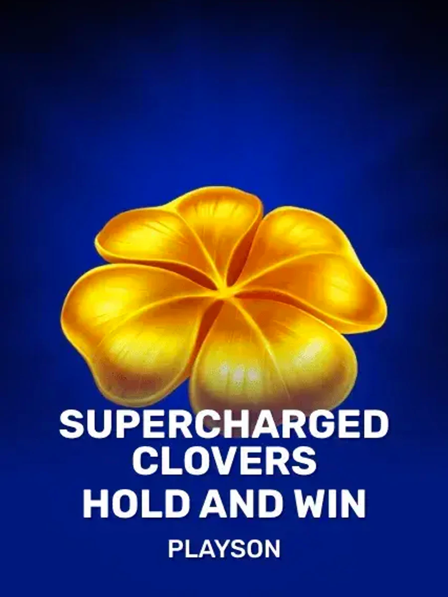 Supercharged Clovers: Hold and Win slot artwork