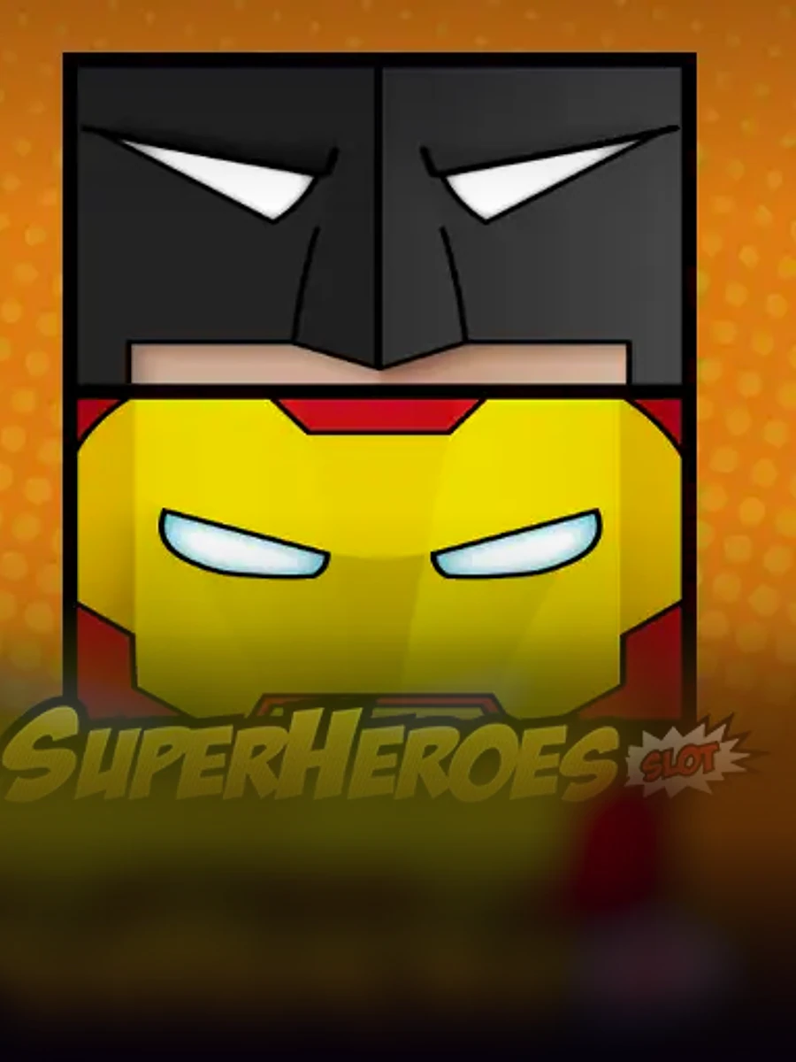SuperHeroes HD casino game artwork
