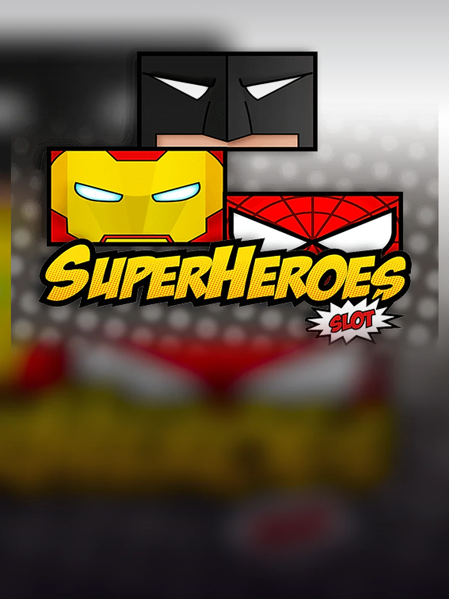 SuperHeroes slot artwork