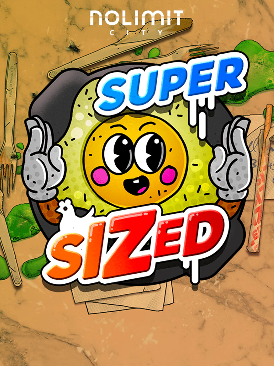 Supersized slot artwork