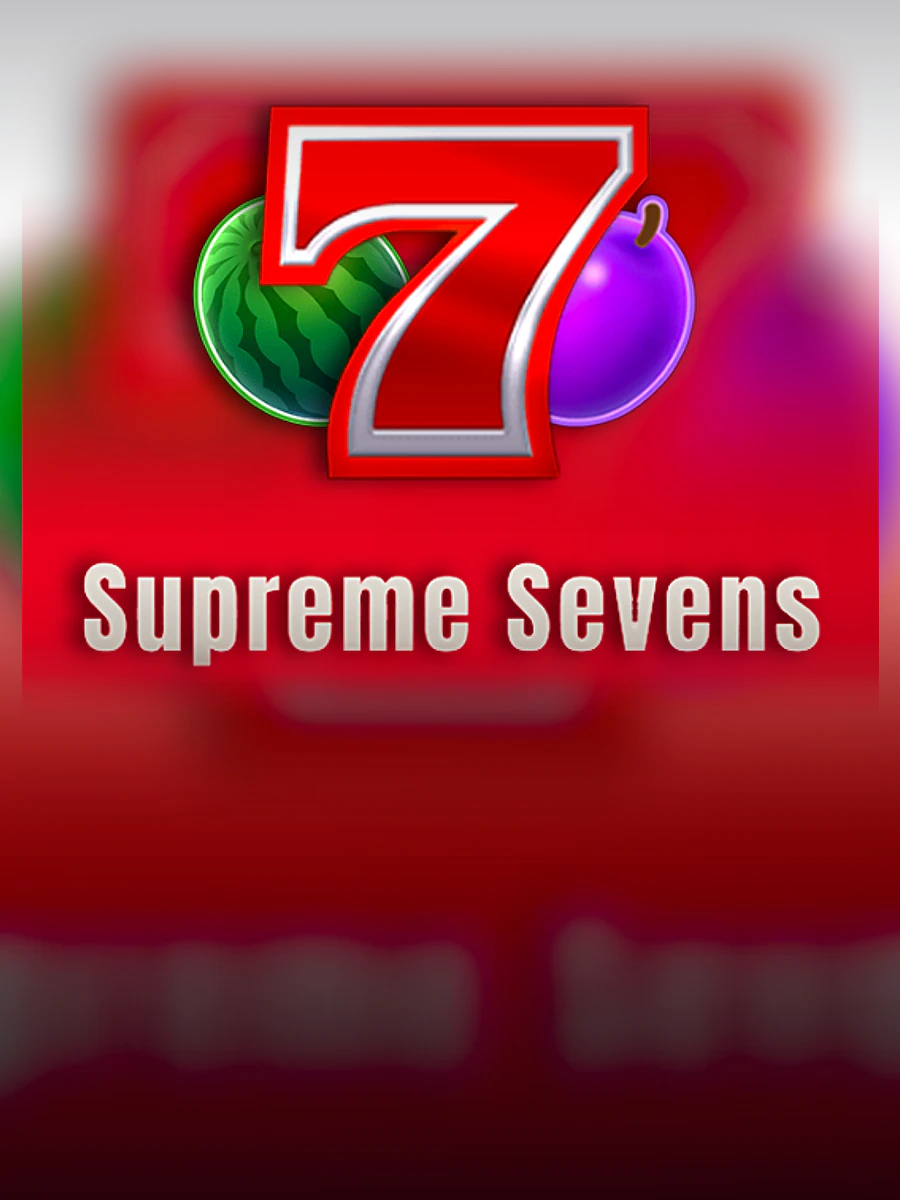Supreme Sevens slot artwork