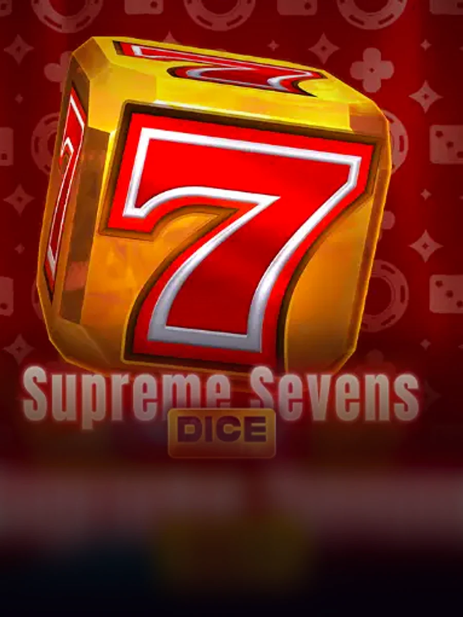 Supreme Sevens Dice casino game artwork